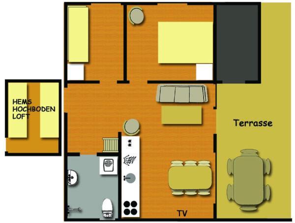 Hummingen Camping Hus 1 Dannemare ภายนอก รูปภาพ